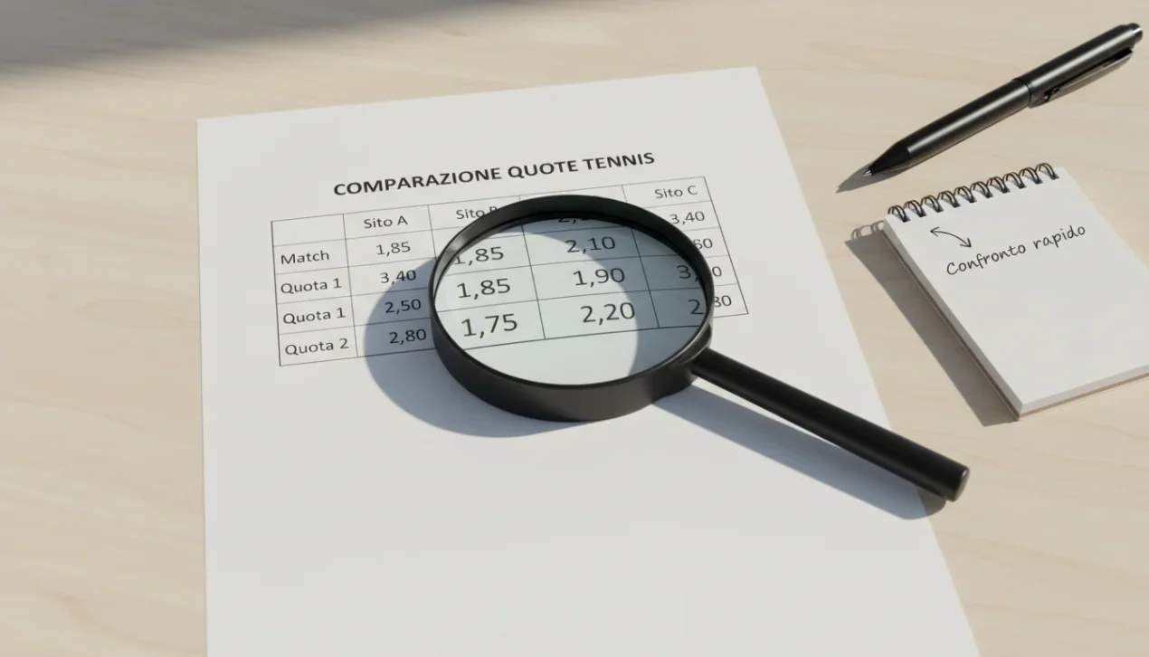 Comparazione Quote Tennis: Migliori Siti