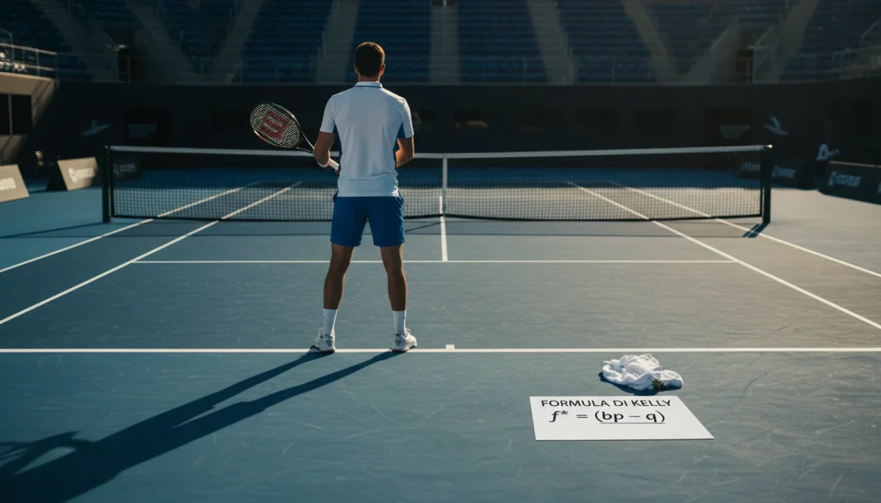 Criterio di Kelly per Scommesse Tennis: Formula, Calcolo ed Esempi Pratici
