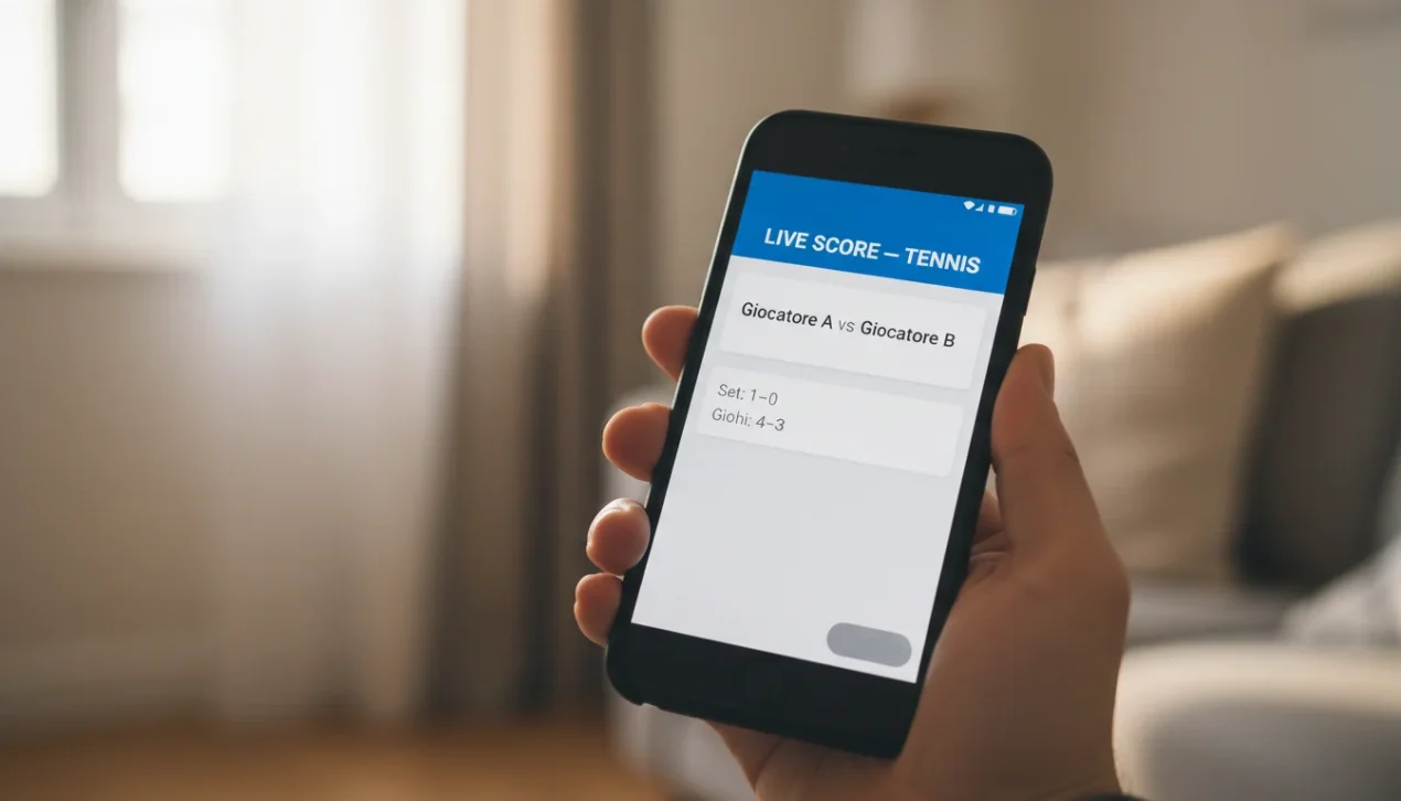 Live Score Tennis: Migliori App e Siti