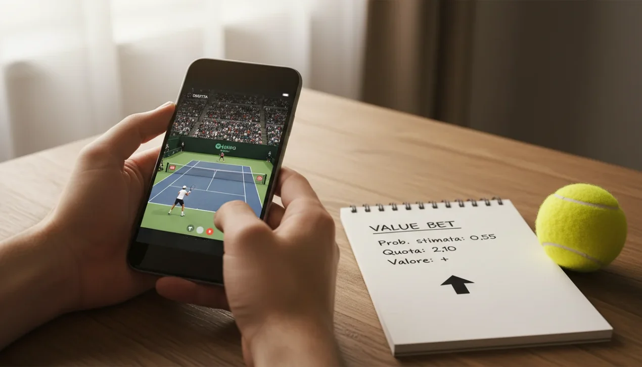 Value Bet Tennis: Come Trovare e Calcolare Scommesse di Valore
